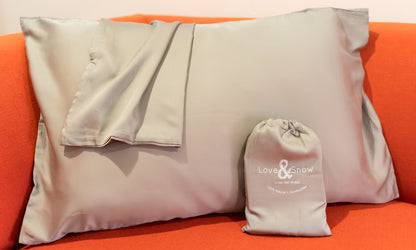 Sage 100% Organic Bamboo Silk Pillowcase